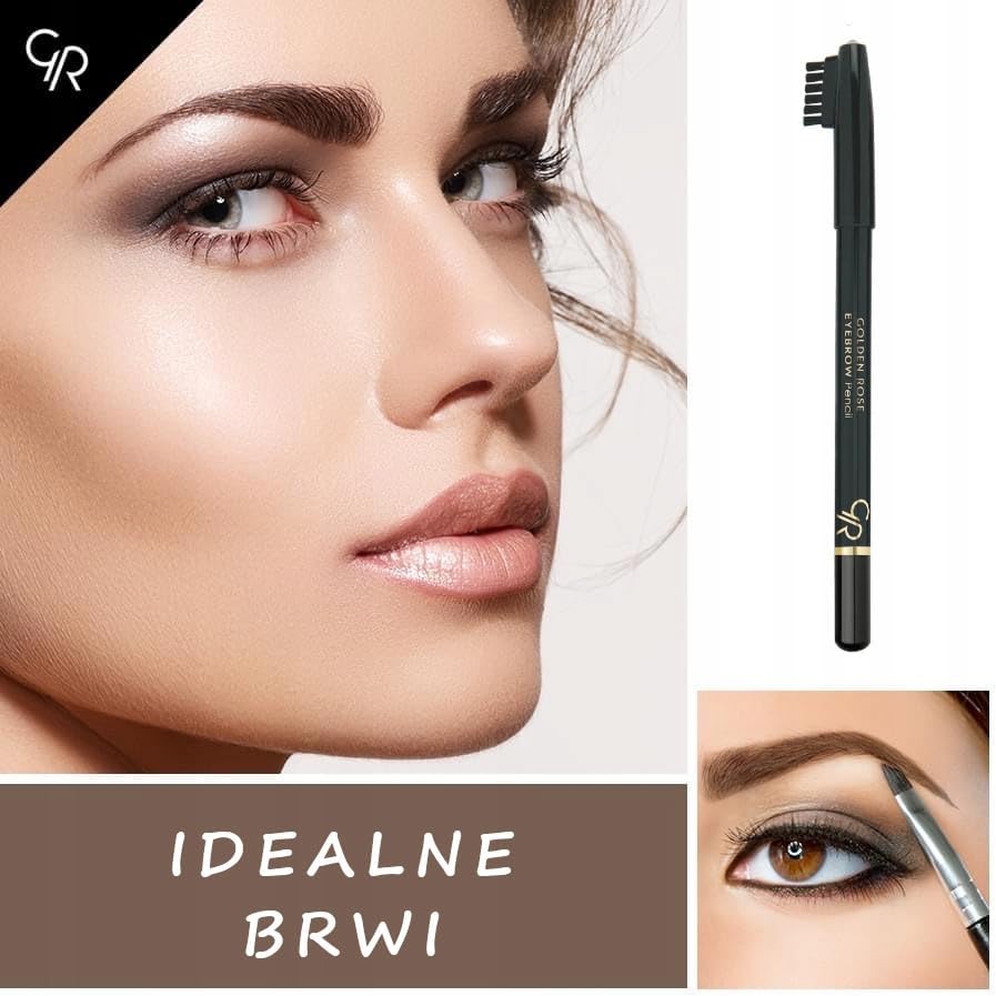 Eyebrow Pencil No: 102 Brown - Şekillendirici Fırçalı Kahverengi Kaş Kalemi