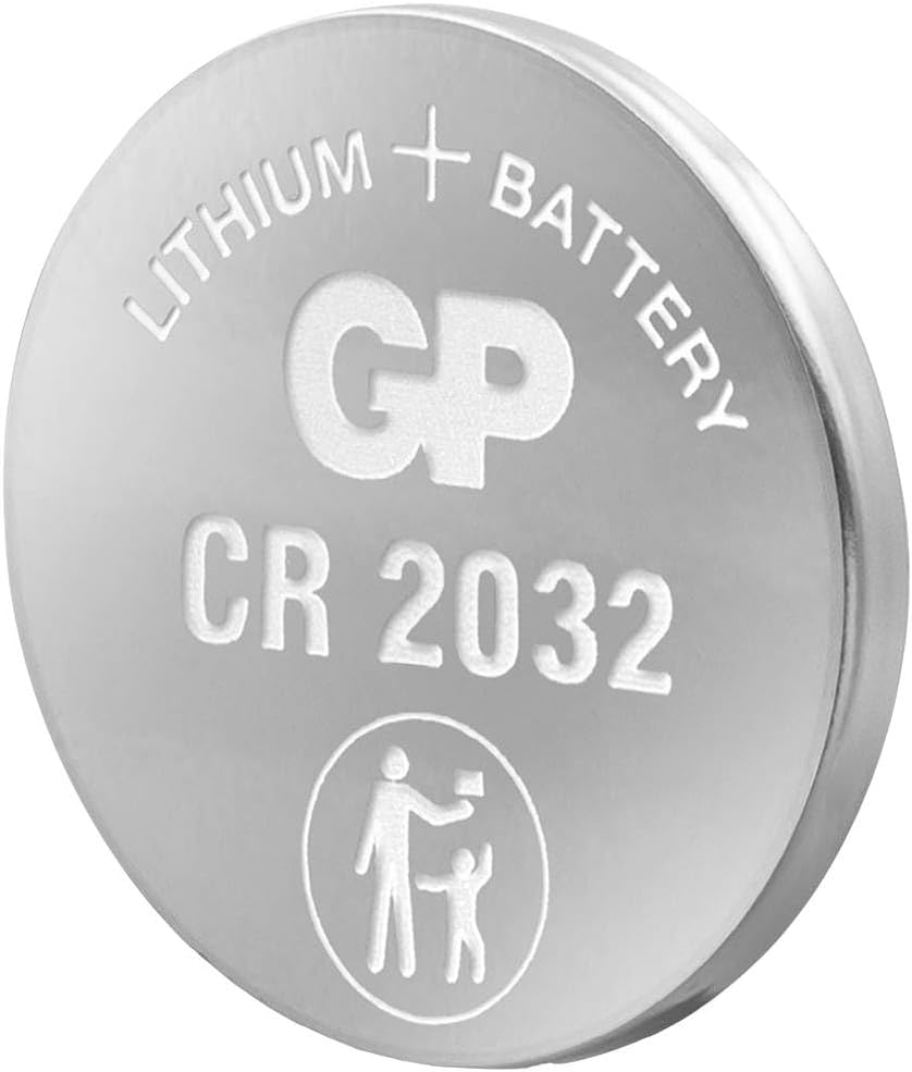 Batteries Cr2032, Tekli Kart, Lityum Düğme Pil, 3 Volt
