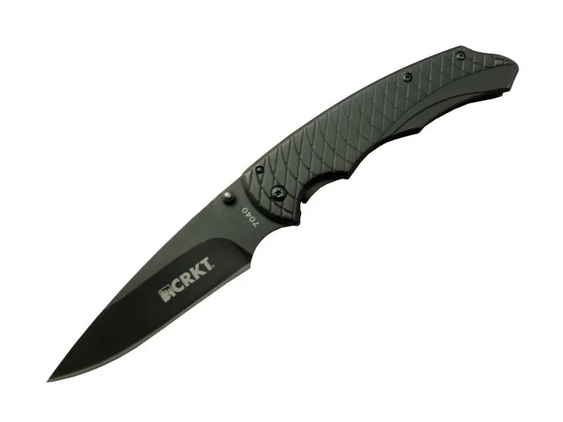 CR 7040 Siyah Kamp / Outdoor Çakı 22cm - Manuel, Kemerlikli, Kutulu
