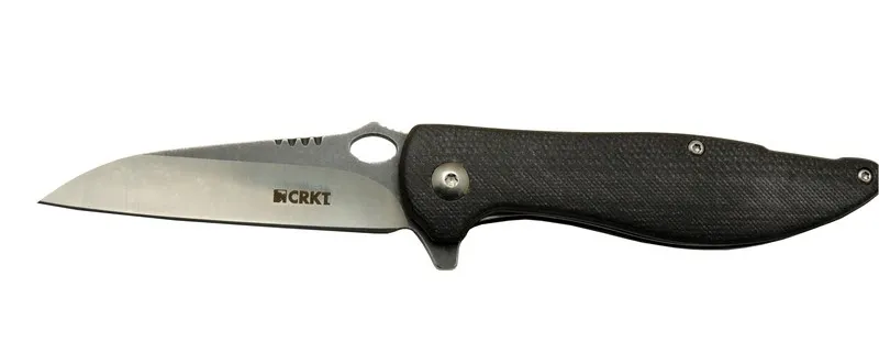 Lotus 1265 BK Siyah Kamp / Outdoor Çakı 18cm - Yarı Otomatik, Kemerlikli, Kutulu