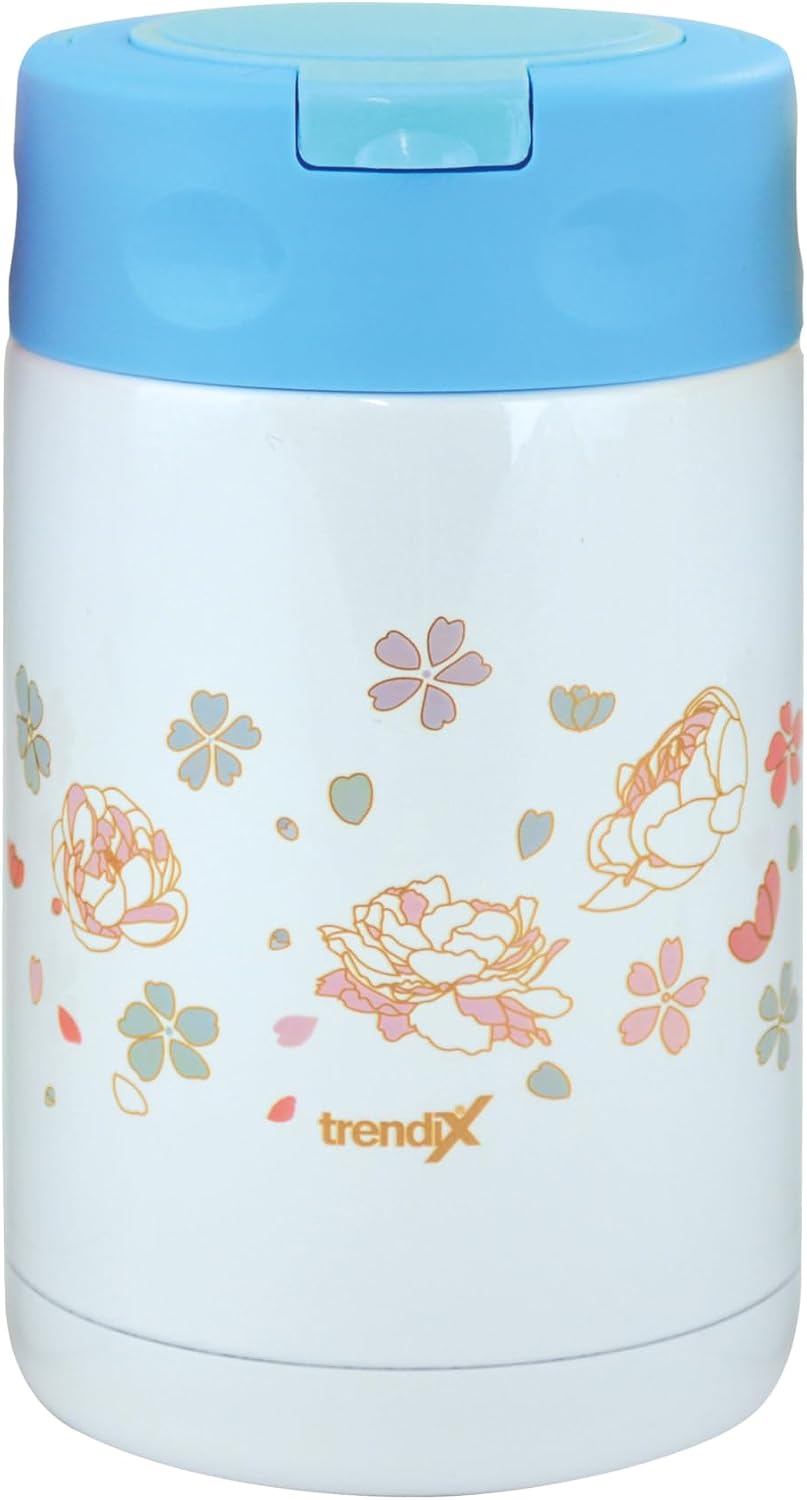 Çelik İçli Termos 500 Ml Mavi Çelik Kaşık İle Tx-6129