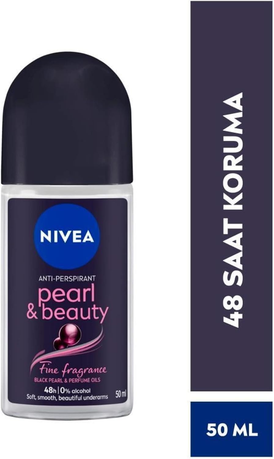 Kadın Roll On Deodorant Pearl&Beauty Fine Fragrance,72 Saat Anti-perspirant Koruma 50m