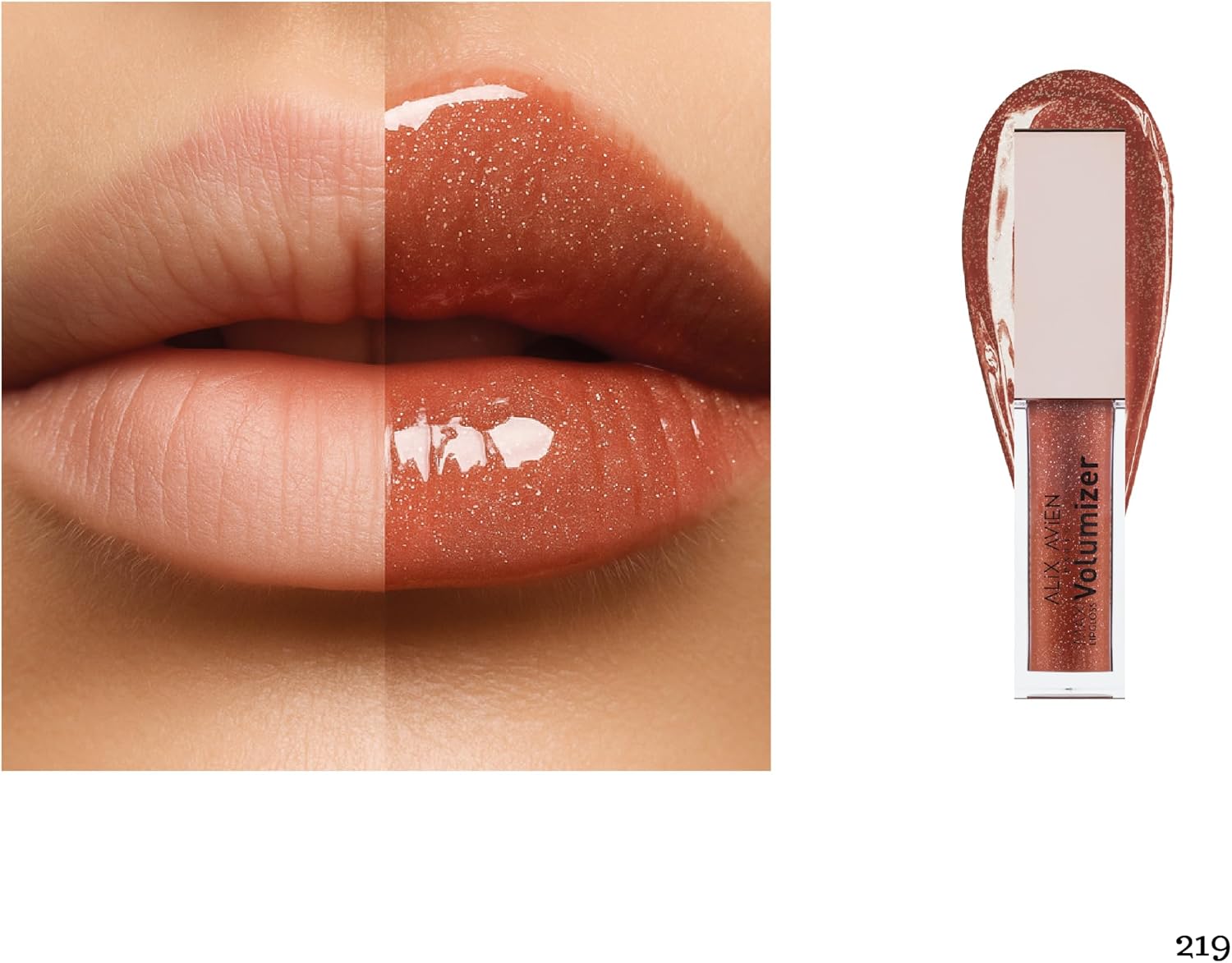 Maxivolumizer Lipgloss 219 - Foxy Red - Kalıcı Ve Nemlendirici Ruj - Dolgunlaştırıcı Etki