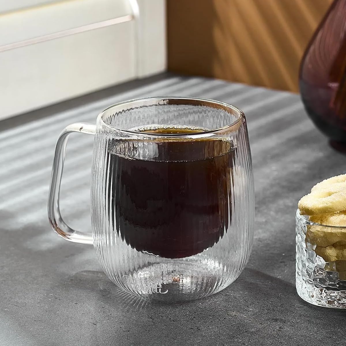 Lineo Çift Cidarlı Kupa 300 ml