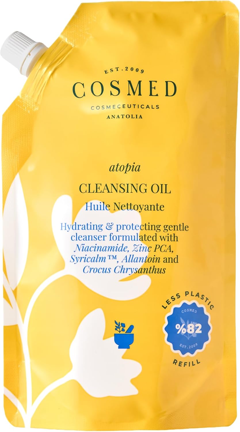 Cosmed Cleansing Oil Refill Yüz ve Vücut için Yağ Bazlı Temizleyici 400 ml