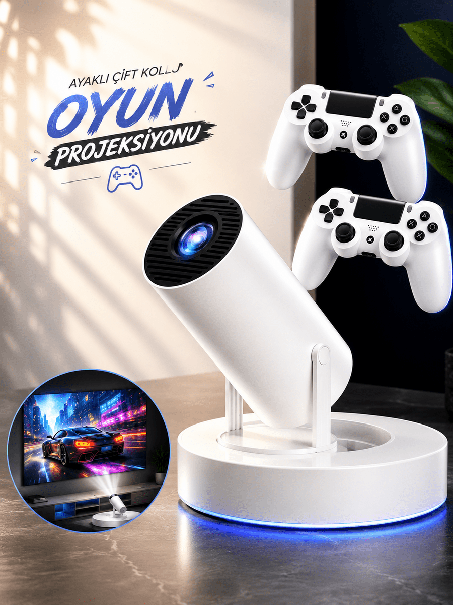 Ayaklı Çift Kollu Oyun Projeksiyonu