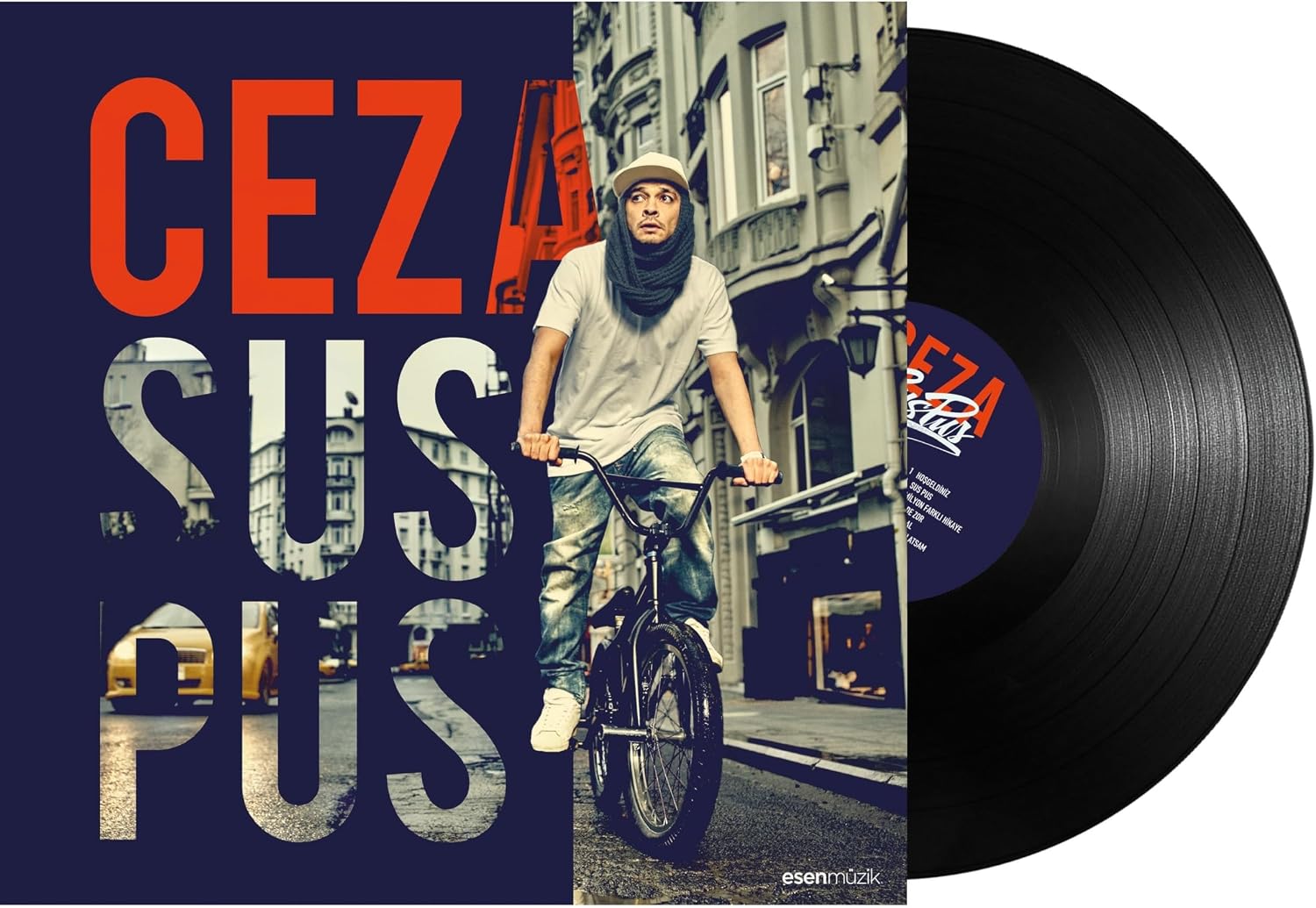 Ceza Suspus Plak 33½ RPM Vinil LP