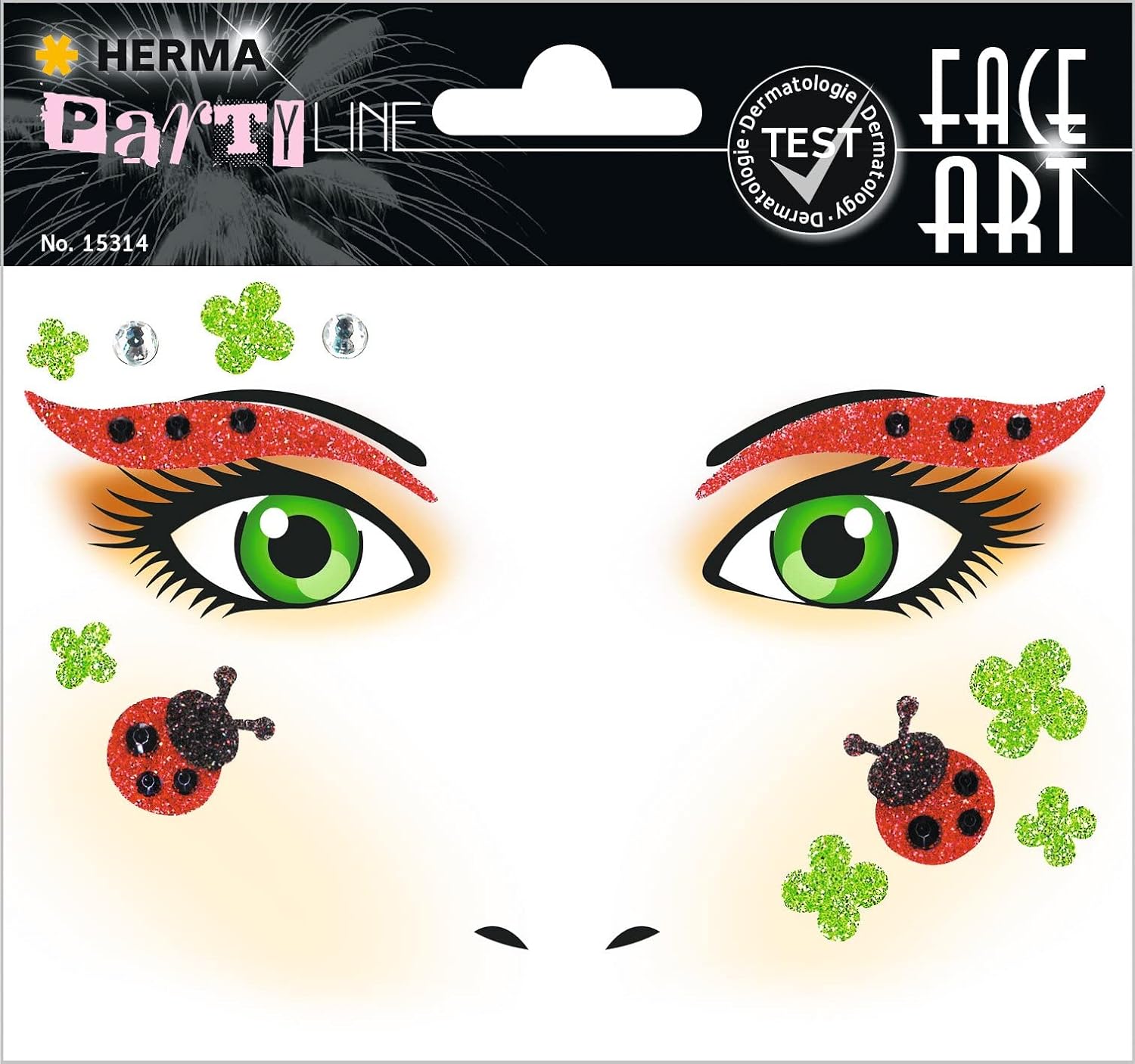 Face Art Decor Yuz Susleme Etiket Ugurbocegi