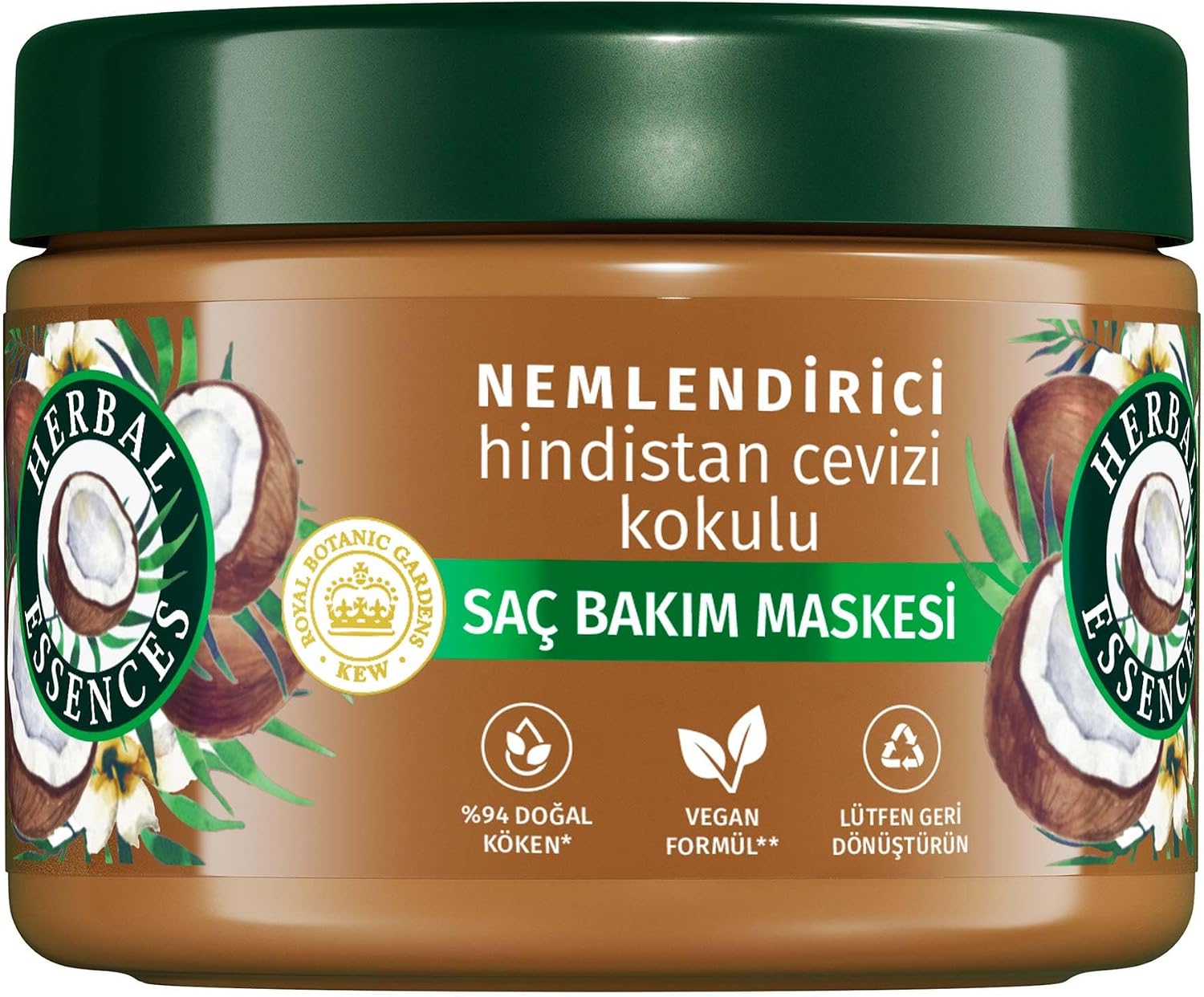 Nemlendirici Hindistan Cevizi Kokulu Saç Bakım Maskesi 300ml