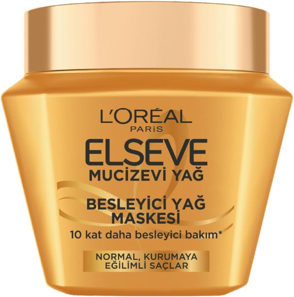 L'Oréal Paris Mucizevi Yağ Besleyici Saç Bakım Maskesi 300ml