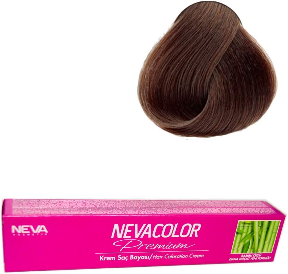 Nevacolor Tüp Saç Boyası 6.1 Küllü koyu Kumral