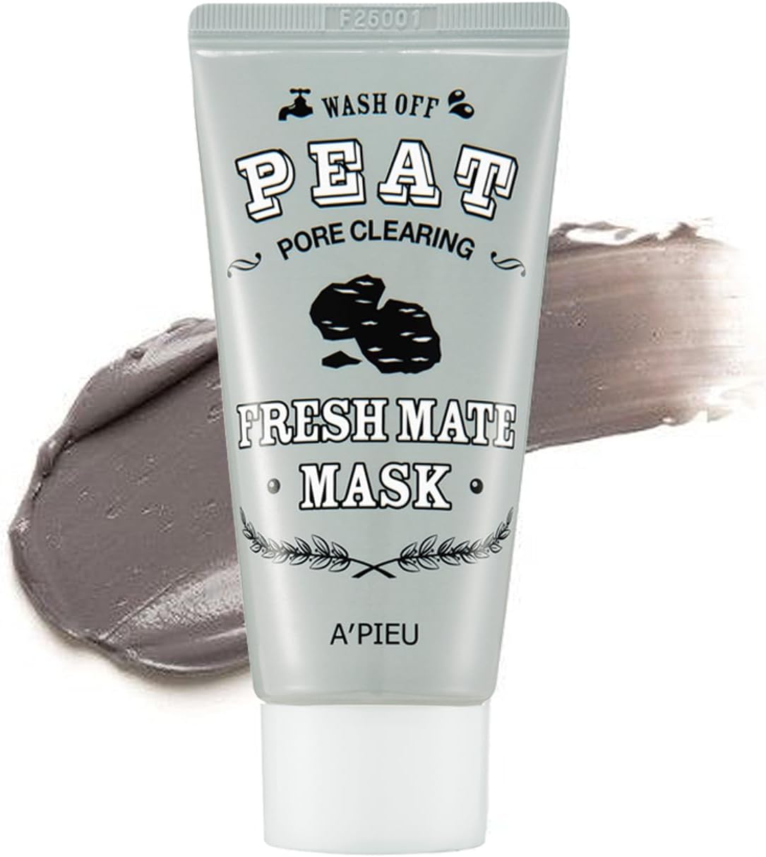 Gözenek Temizleyici Kil ve Kömür Maskesi 50ml APIEU Fresh Mate Peat Mask (Pore Clearing)