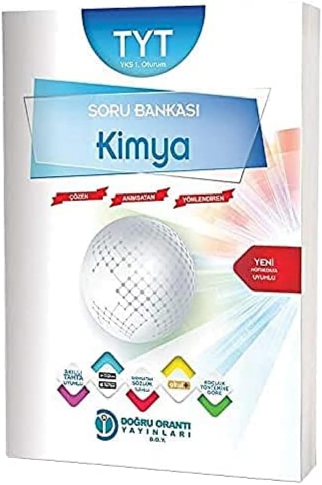Doğru Orantı TYT Kimya Soru Bankası: YKS 1. Oturum (Kapak değişebilir)