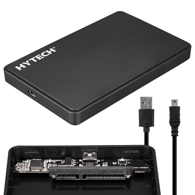 Hytech HY-HDC21 2.5’’ USB 2.0 SATA Harici Hard Disk Kutusu Siyah