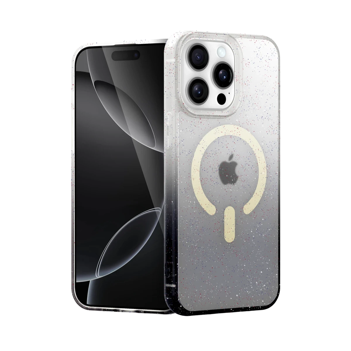 Apple iPhone 14 Pro Max Pummel Shiny Magsafe Kapak - Siyah