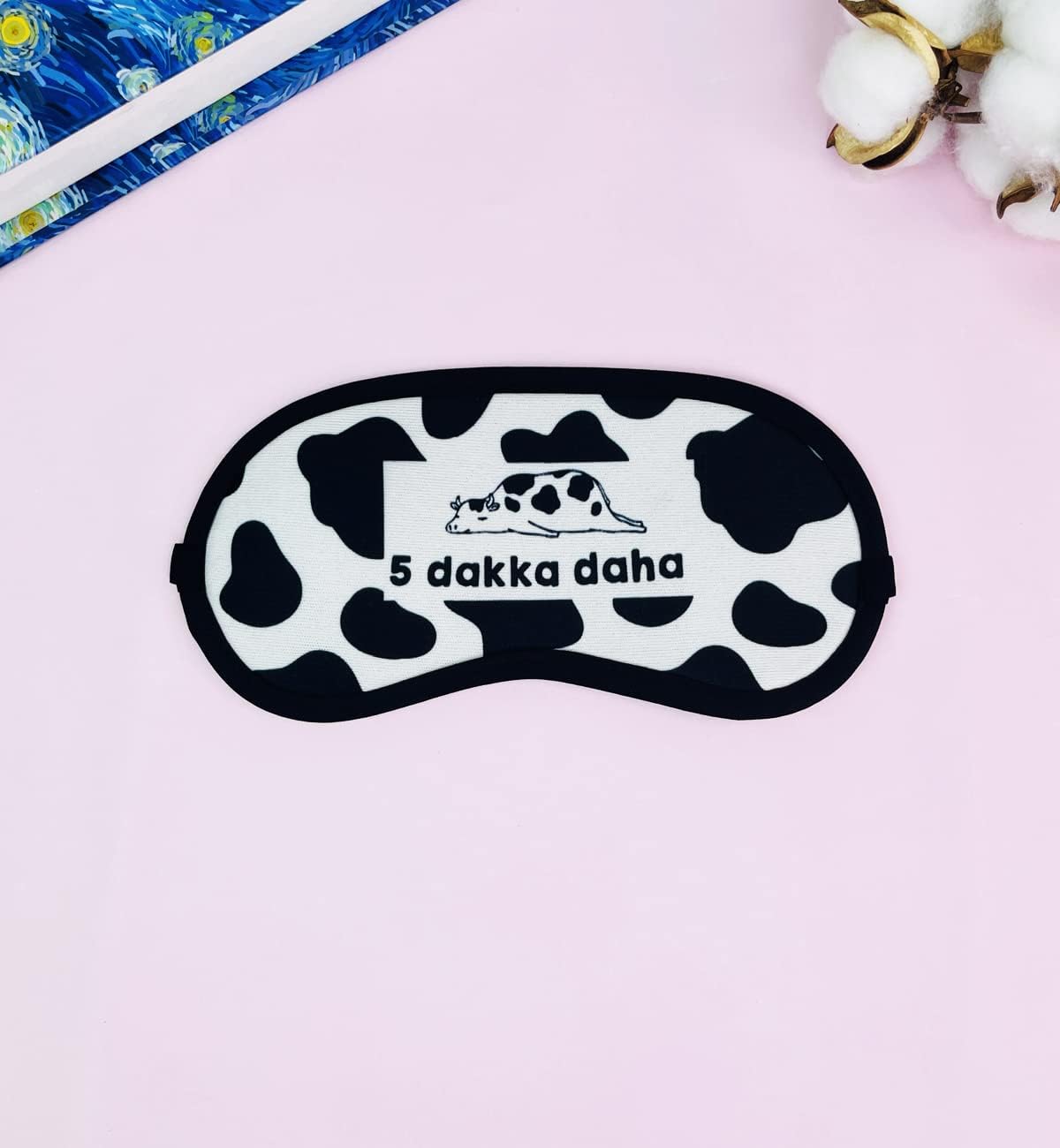 İnek 5 Dakka Daha Tasarımlı Uyku Bandı