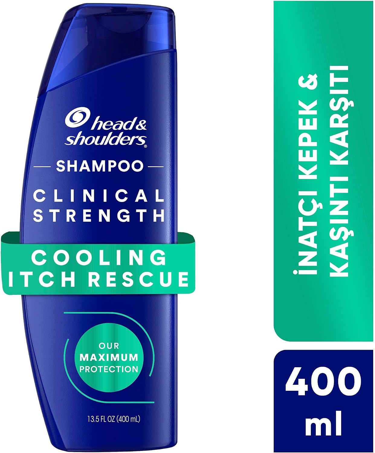 Head&Shoulders Clinical Strength Cooling Itch Rescue Kaşıntı Karşıtı Şampuan 400 ml