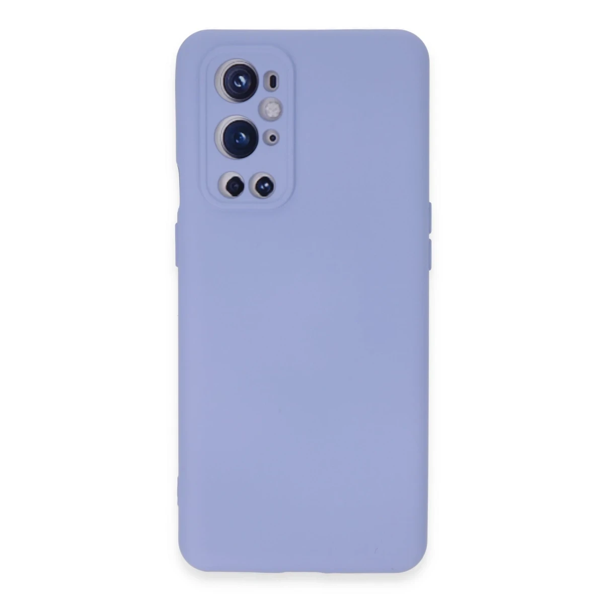 One Plus 9 Pro Kılıf Nano içi Kadife Silikon - Lila