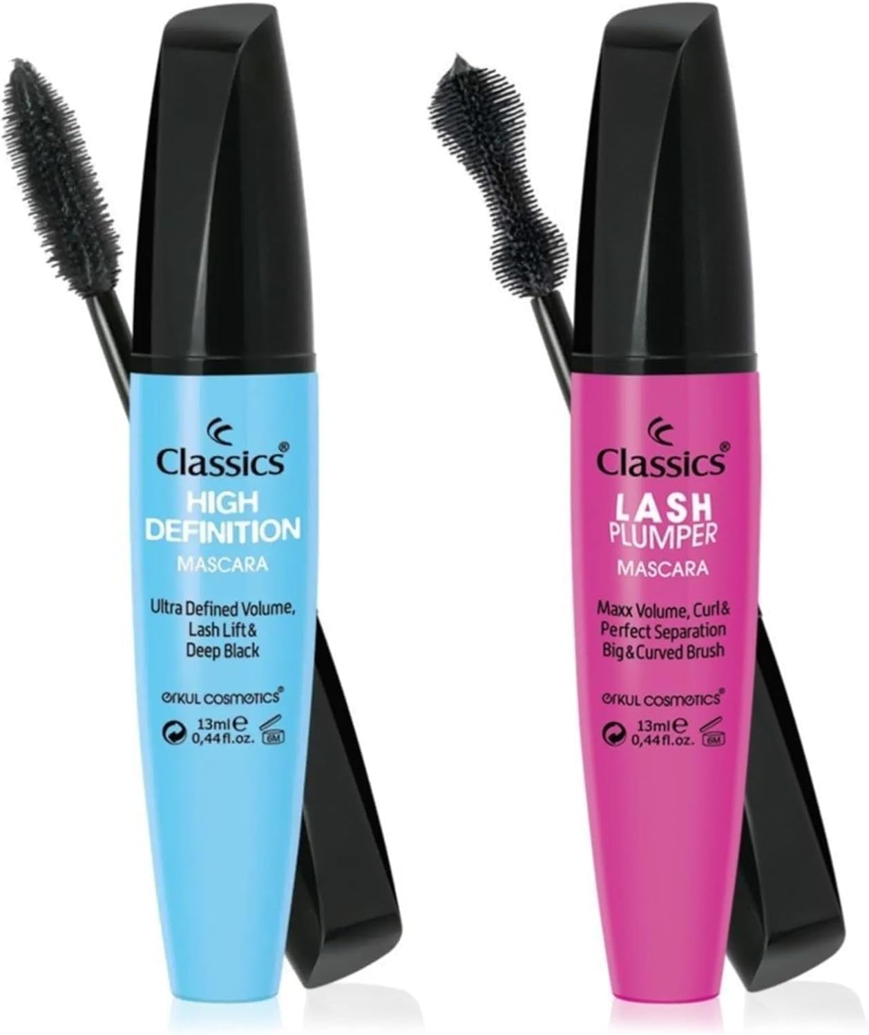 Classics High Definition Mascara ve Lash Plumper Mascara 2 li Uzatma ve Dolgunlaştırma Seti