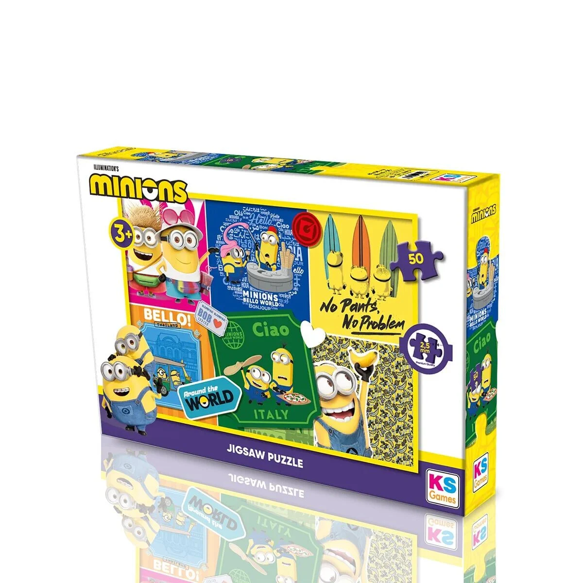 Mo 709 Mınıons 50 Parça Lisanslı Puzzle