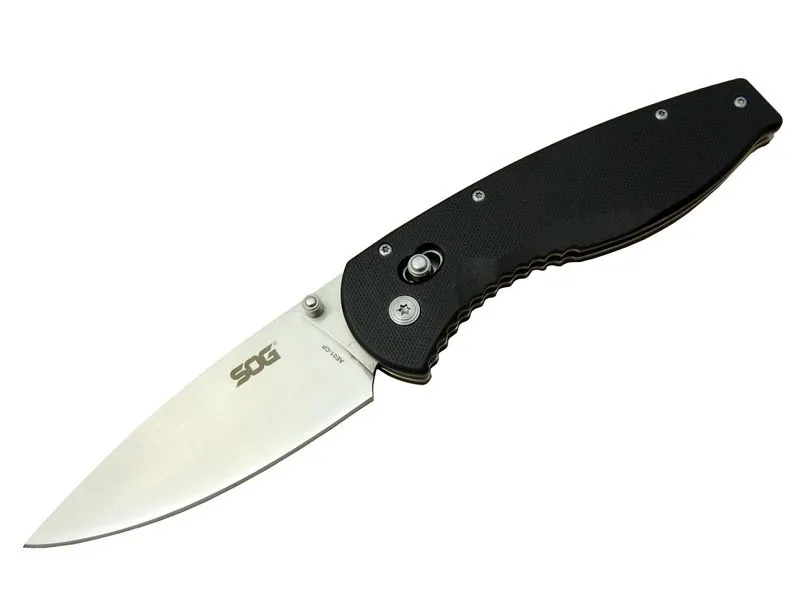 AE01-CP Kamp Çakı 23 cm - Siyah Fiber Sap, Kılıflı