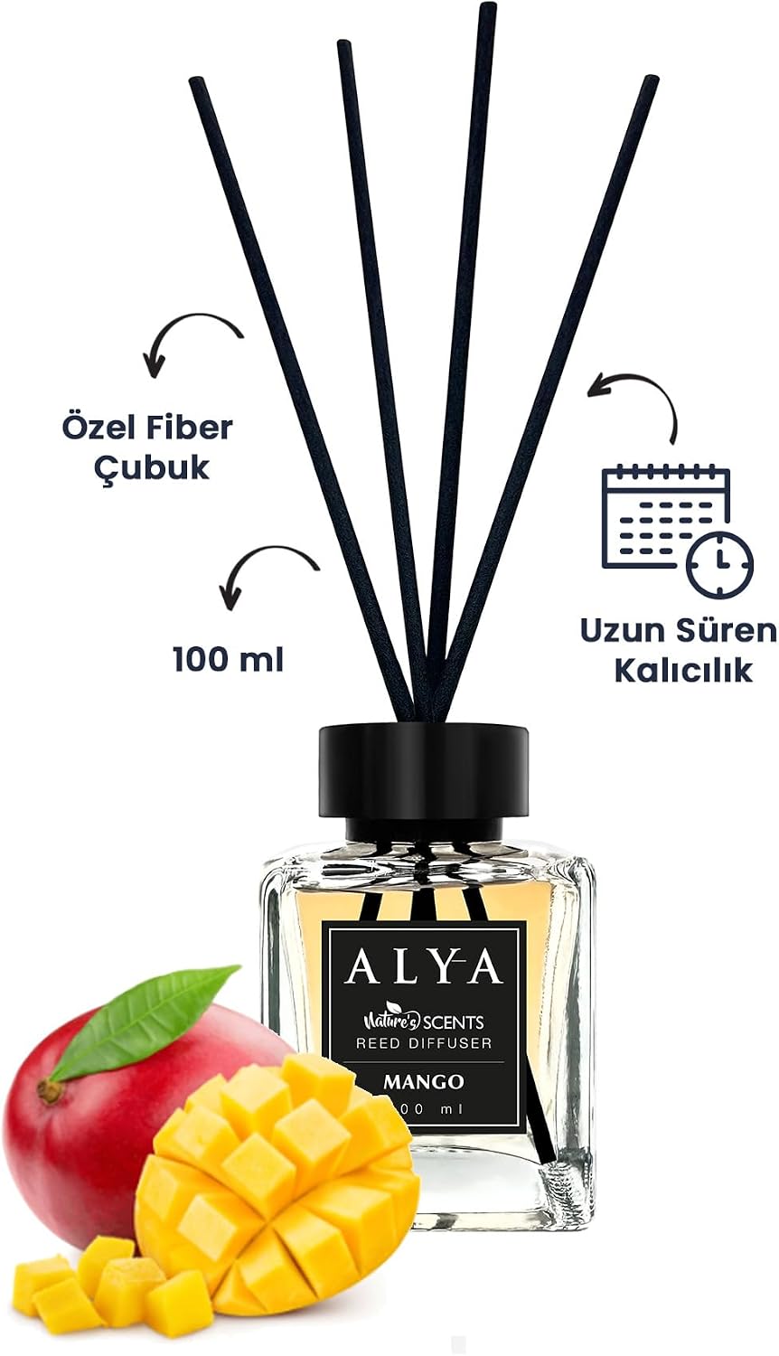 Nature's Scents Mango Bambu Çubuklu Oda Kokusu- Mango Kokusu