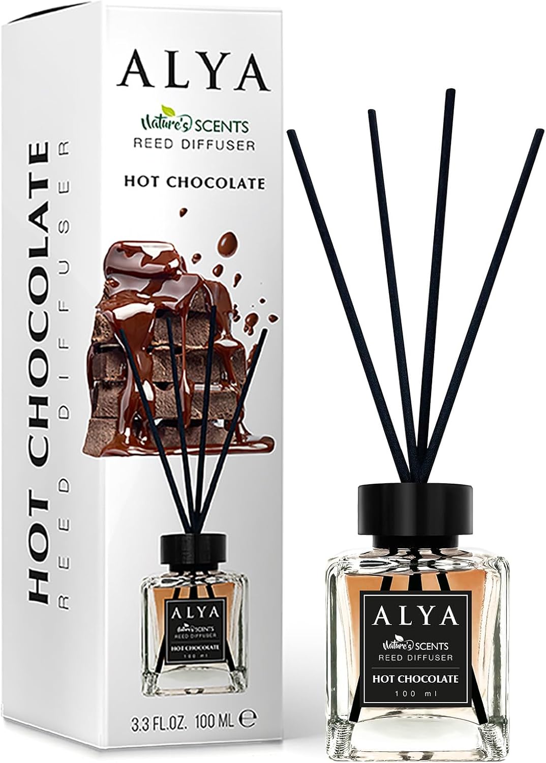 Nature's Scents Hot Chocolate Bambu Çubuklu Oda Kokusu- Sıcak Çikolata Kokusu