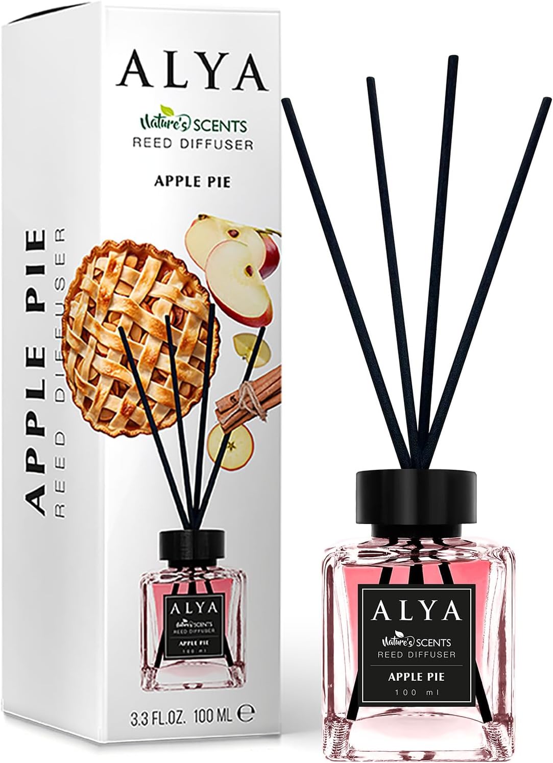 Nature's Scents Apple Pie Bambu Çubuklu Oda Kokusu- Elmalı Tart Kokusu