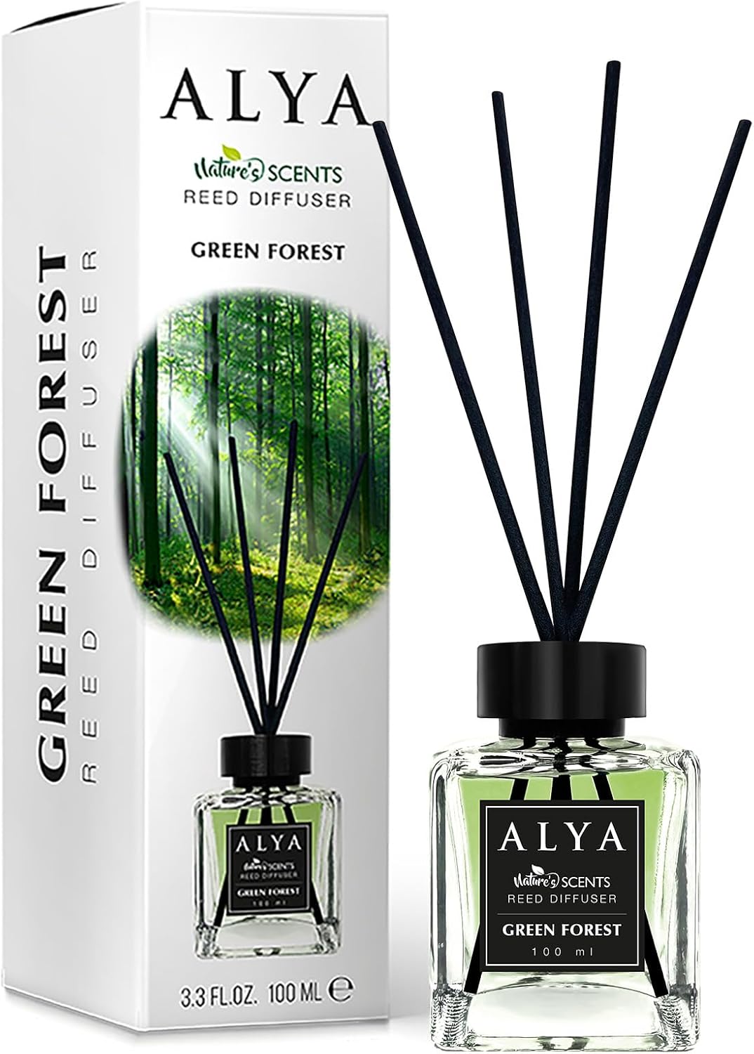 Nature's Scents Green Forest Bambu Çubuklu Oda Kokusu- Karışık Meyve Kokusu