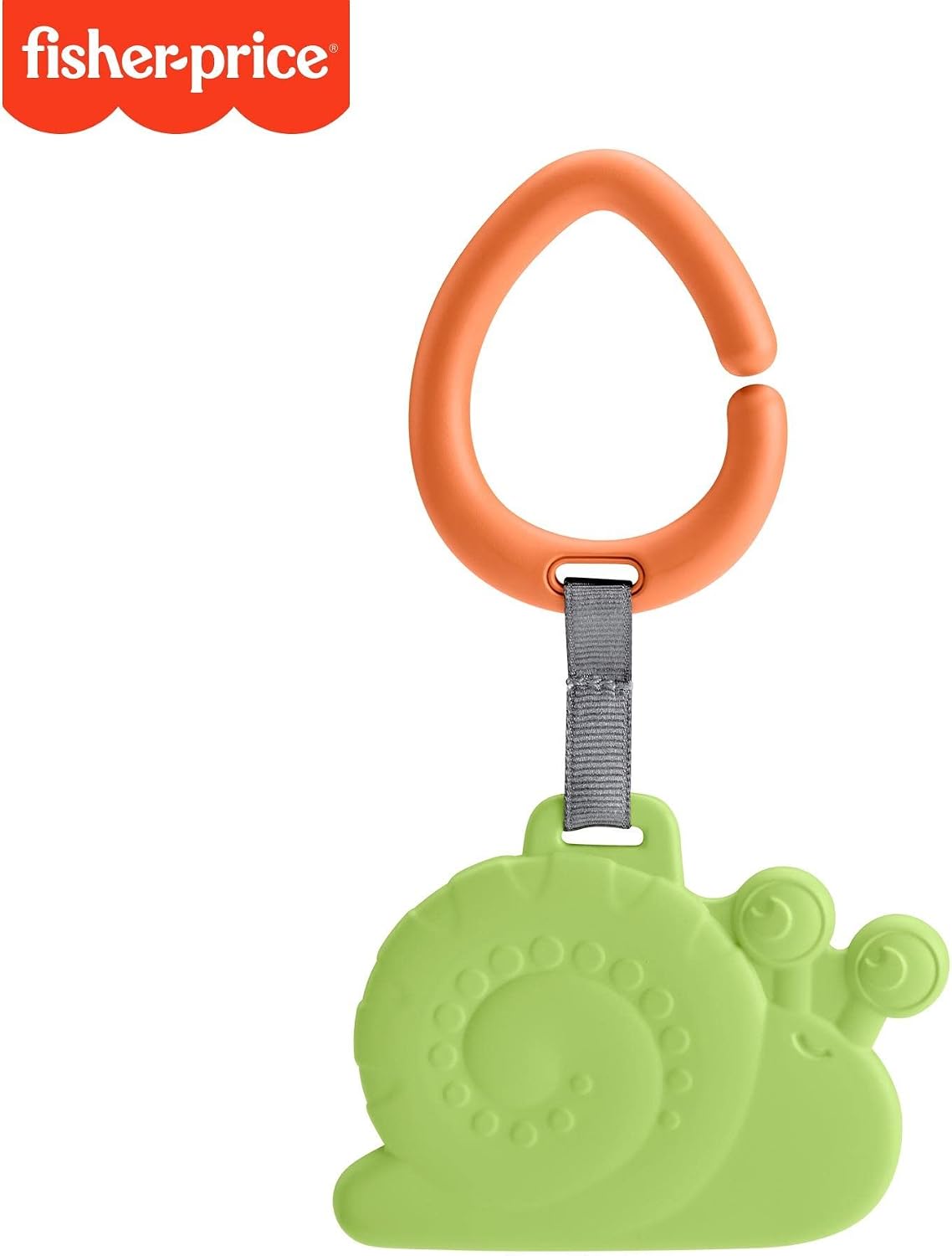 FISHER PRICE-Fisher Price Sevimli Hayvancıklar Dişlikler Yeşil Salyangoz GYV37
