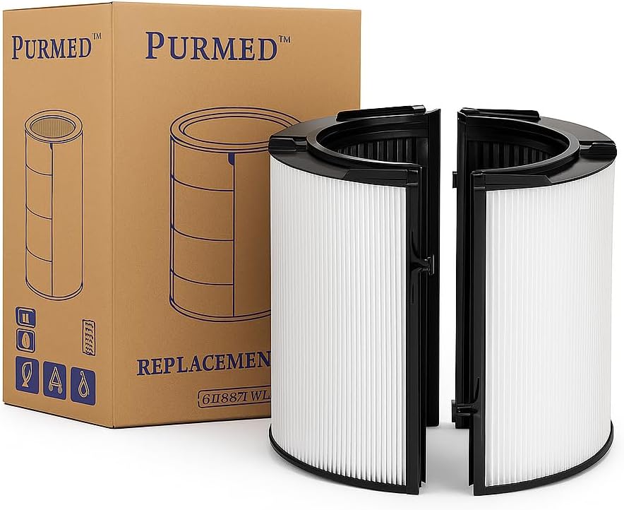 Hepa Filtre + Karbon Filtre Dyson ile Uyumlu HP04 TP04 DP04 PH04 HP09 TP09 HP07