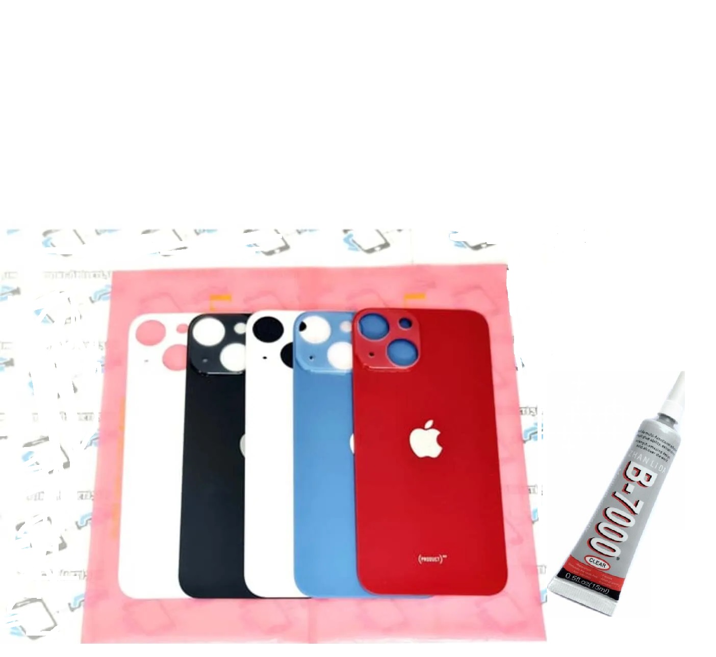 iPhone 14 Arka Batarya Pil Kapağı MOR (B7000 15 ML