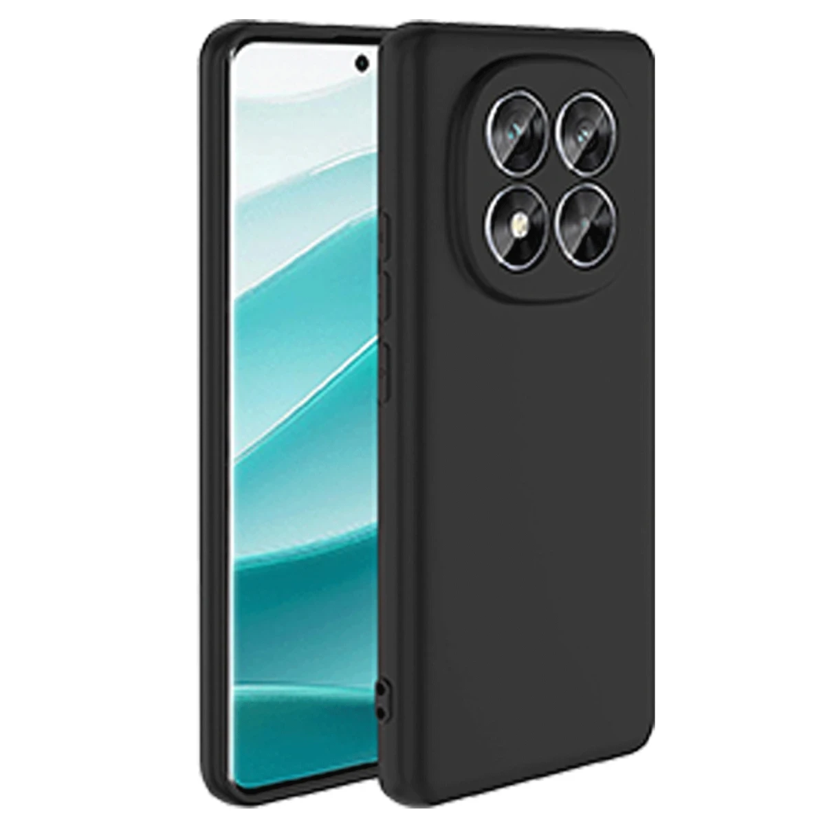 Xiaomi Redmi Note 14 Pro 5G Kılıf First Silikon - Siyah