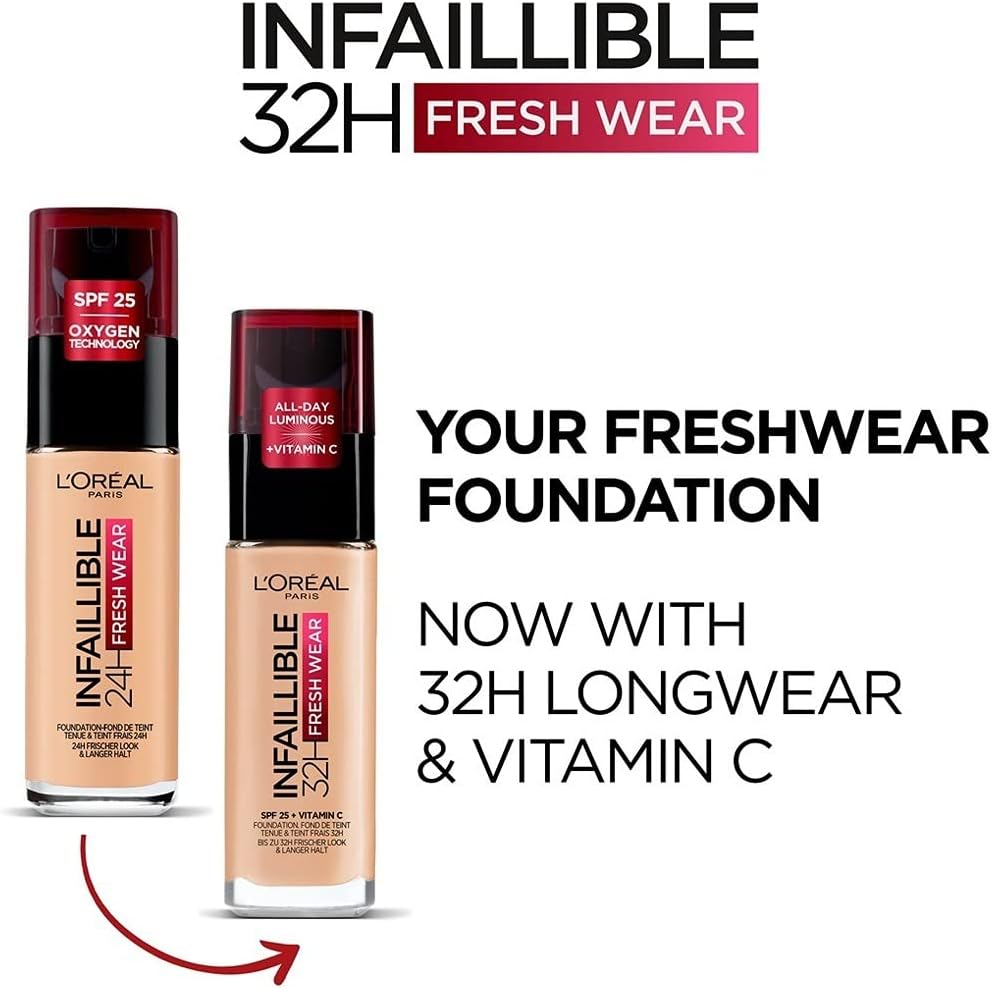 Infaillible 32H Fondöten 140 Golden Beige, 30 ml