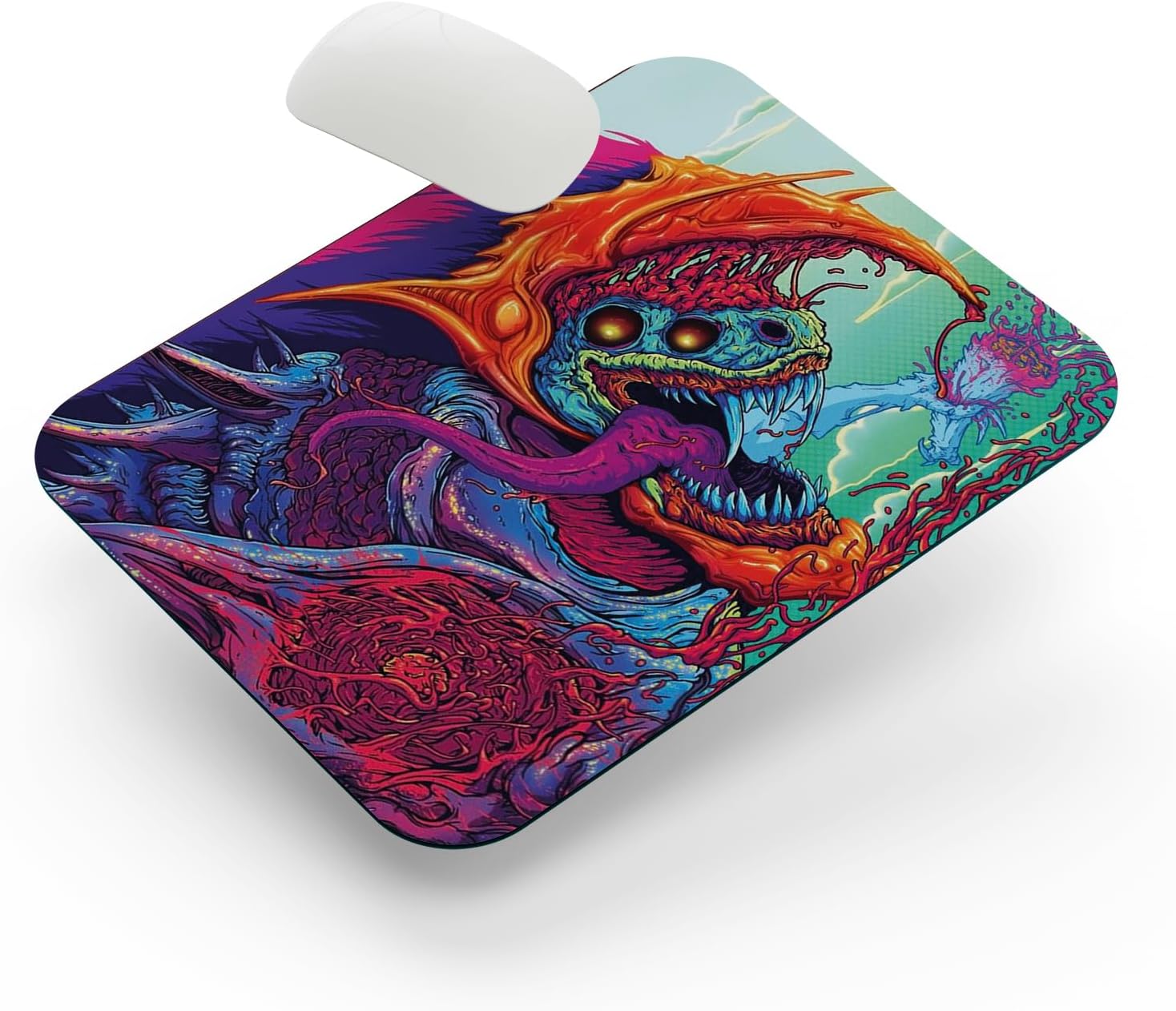 Hyper Beast - Dikdörtgen Mouse Pad, 17,5 cm x 19,50 cm