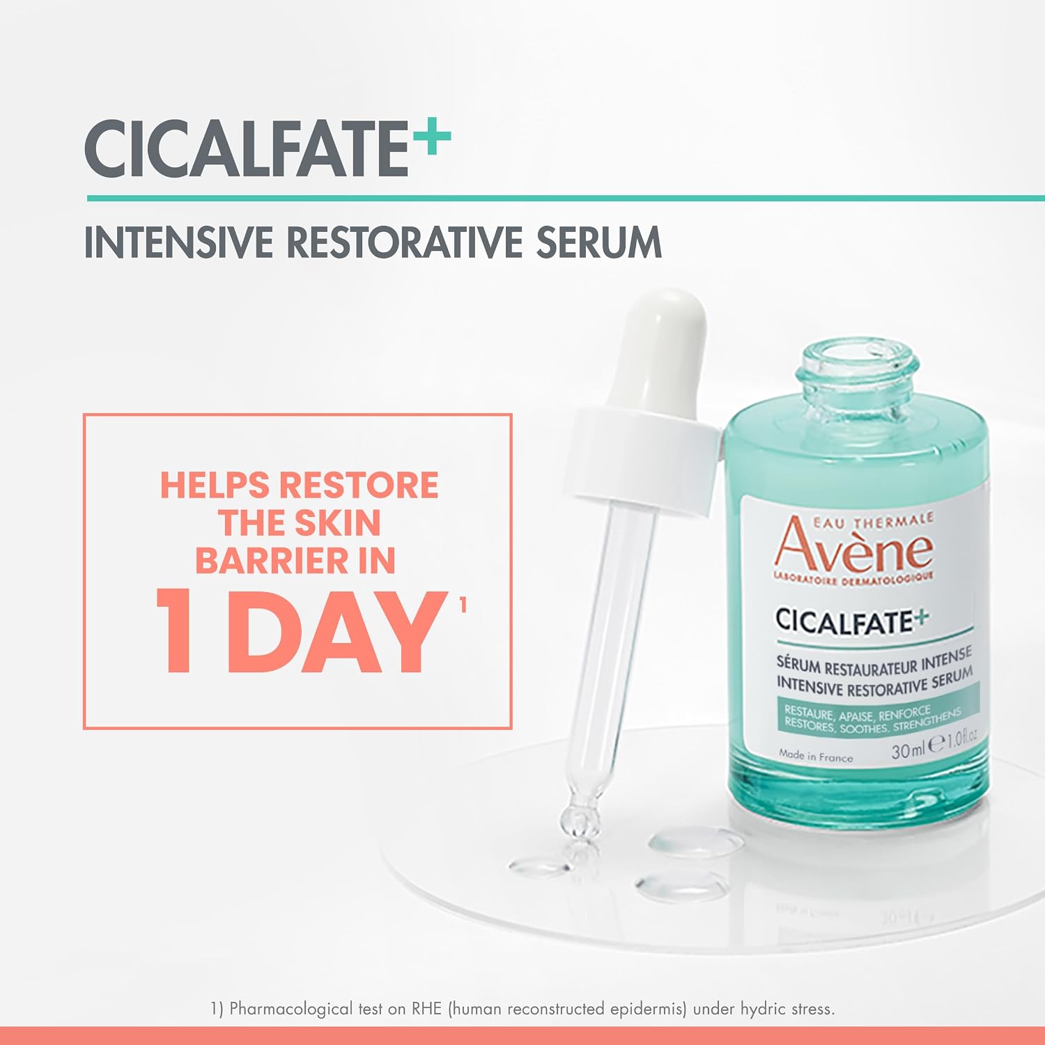 EAU THERMALE Cicalfate+ Onarıcı Ve Güçlendirici Serum Hassas Ciltler İçin Yenileyici Yüz Bakımı 30 ML