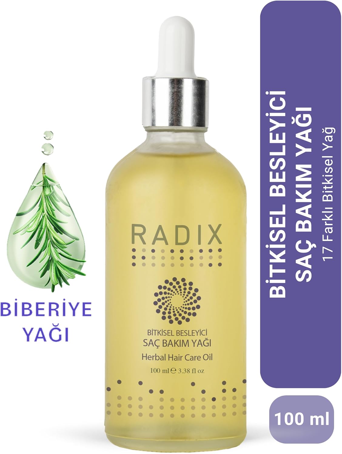 Bitkisel Besleyici Saç Bakım Yağı 100 ml