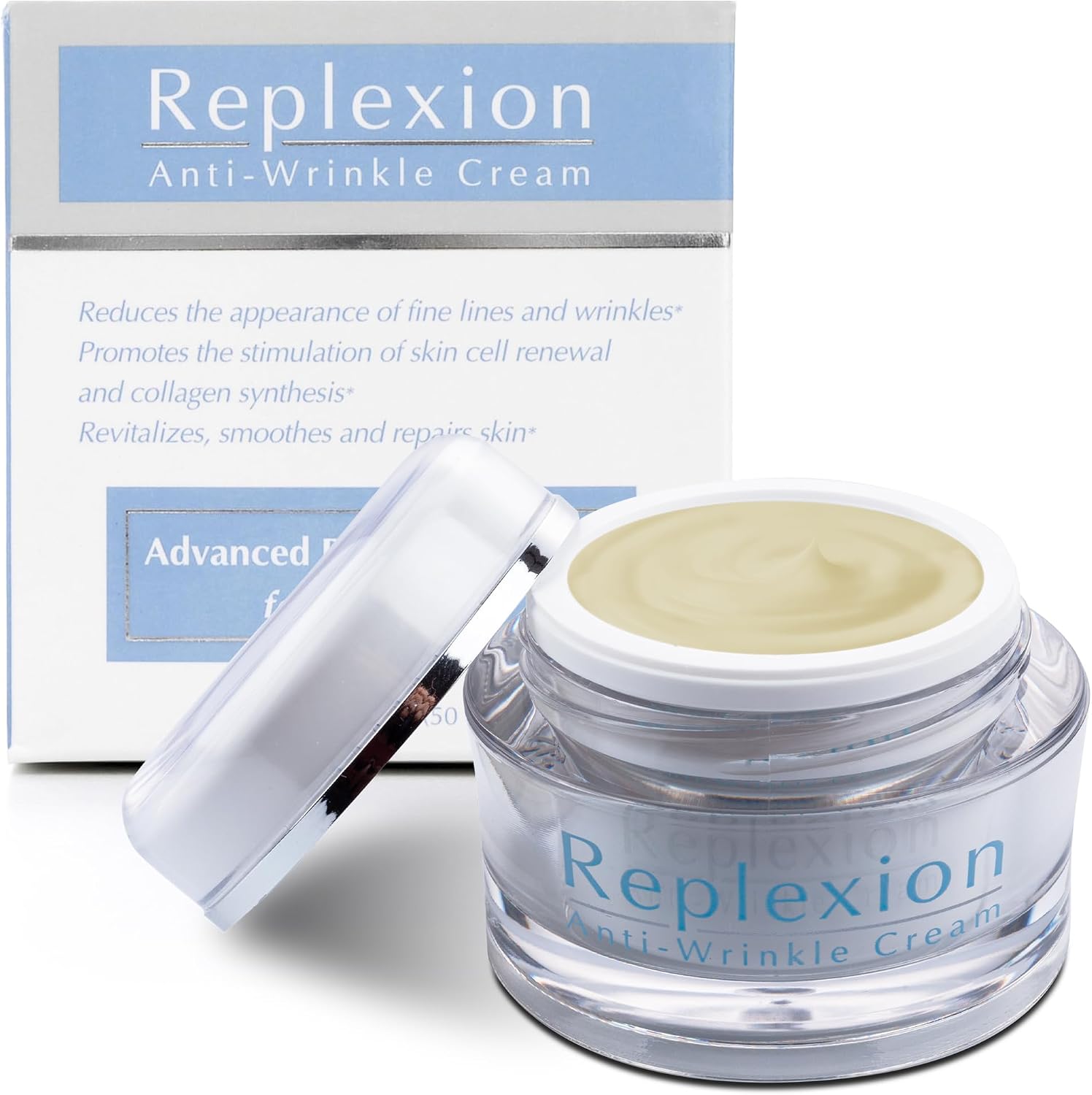Anti-Wrinkle Krem, Yaşlanma Karşıtı Bakım Kremi – Anti-Aging, Gençleştiren Kırışıklık Karşıtı Yenileyici Bakım Kremi – Gece ve Gündüz, Göz Çevresi, Tüm Yüz ve Boyun Bölgesi İçin (50ML)