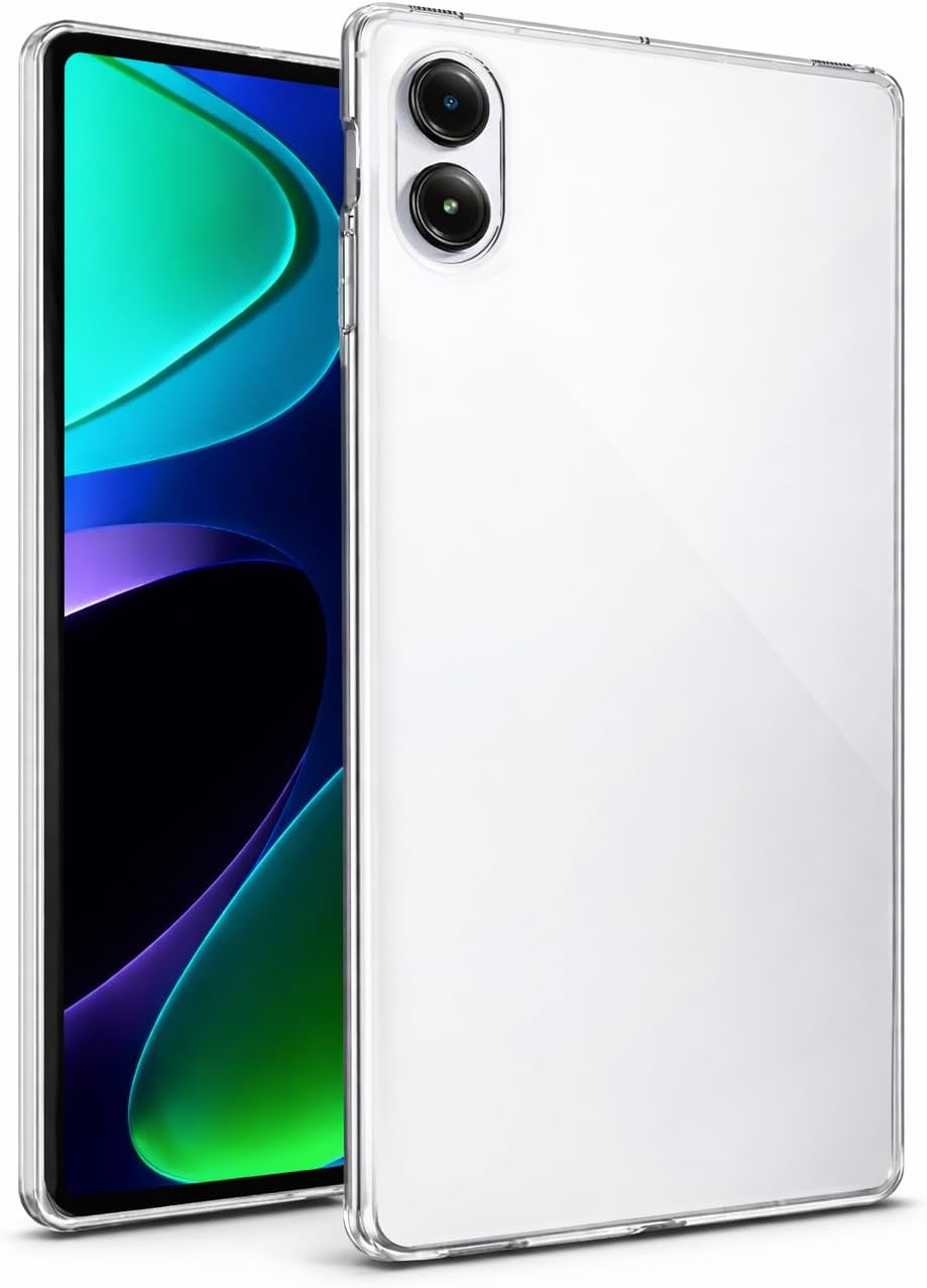 Xiaomi Redmi Pad SE 8.7 İnç İle Uyumlu Kılıf Kamera Lens Korumalı Şeffaf Silikon Tablet Kılıfı Sova