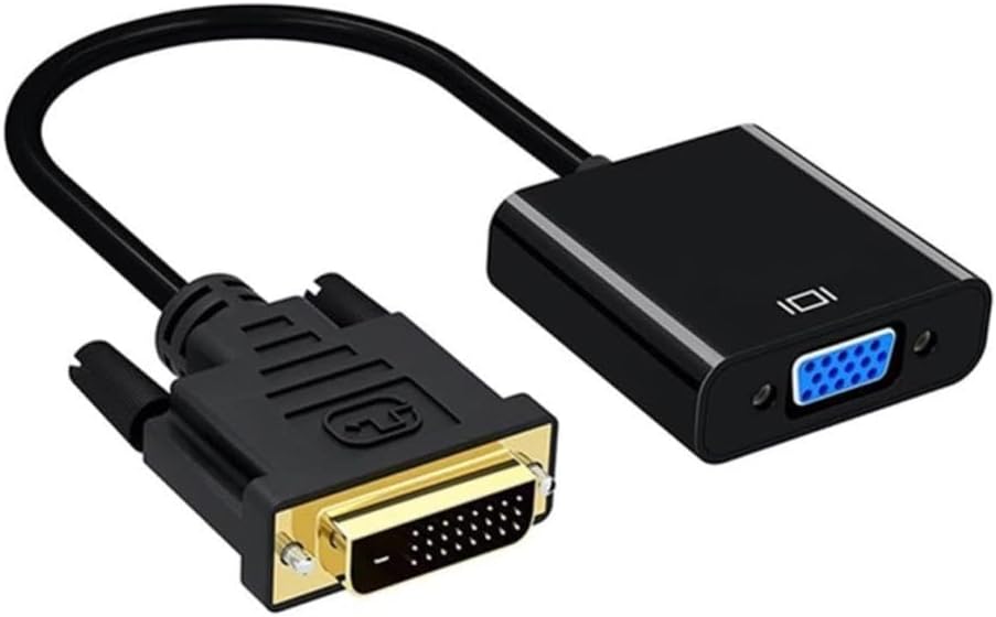 1 Dvi D To Vga 24+1 Çevirici Adaptör Kablo
