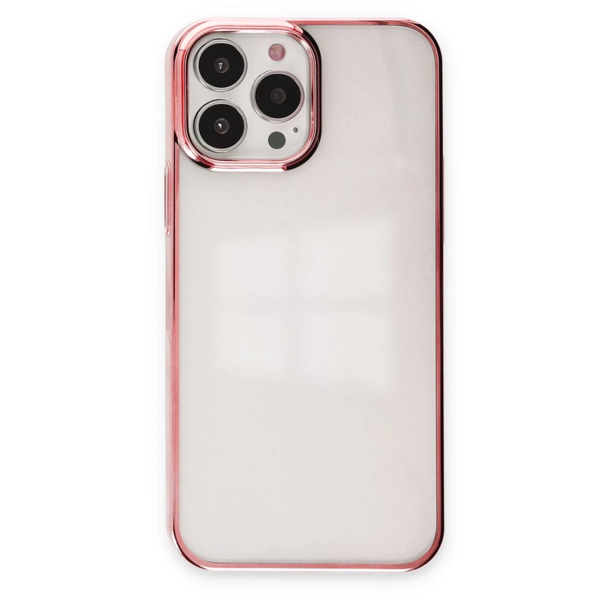 Apple iPhone 13 Pro Max Kılıf Element Silikon - Pembe