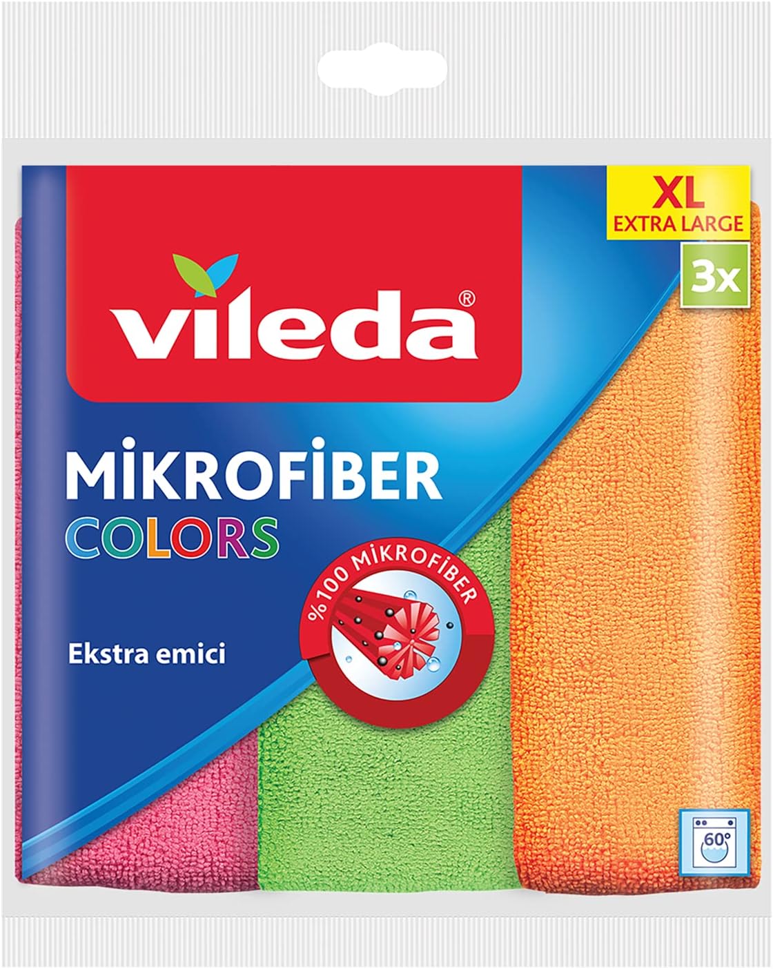 Mikrofiber Colors Bez, 3'lü Paket