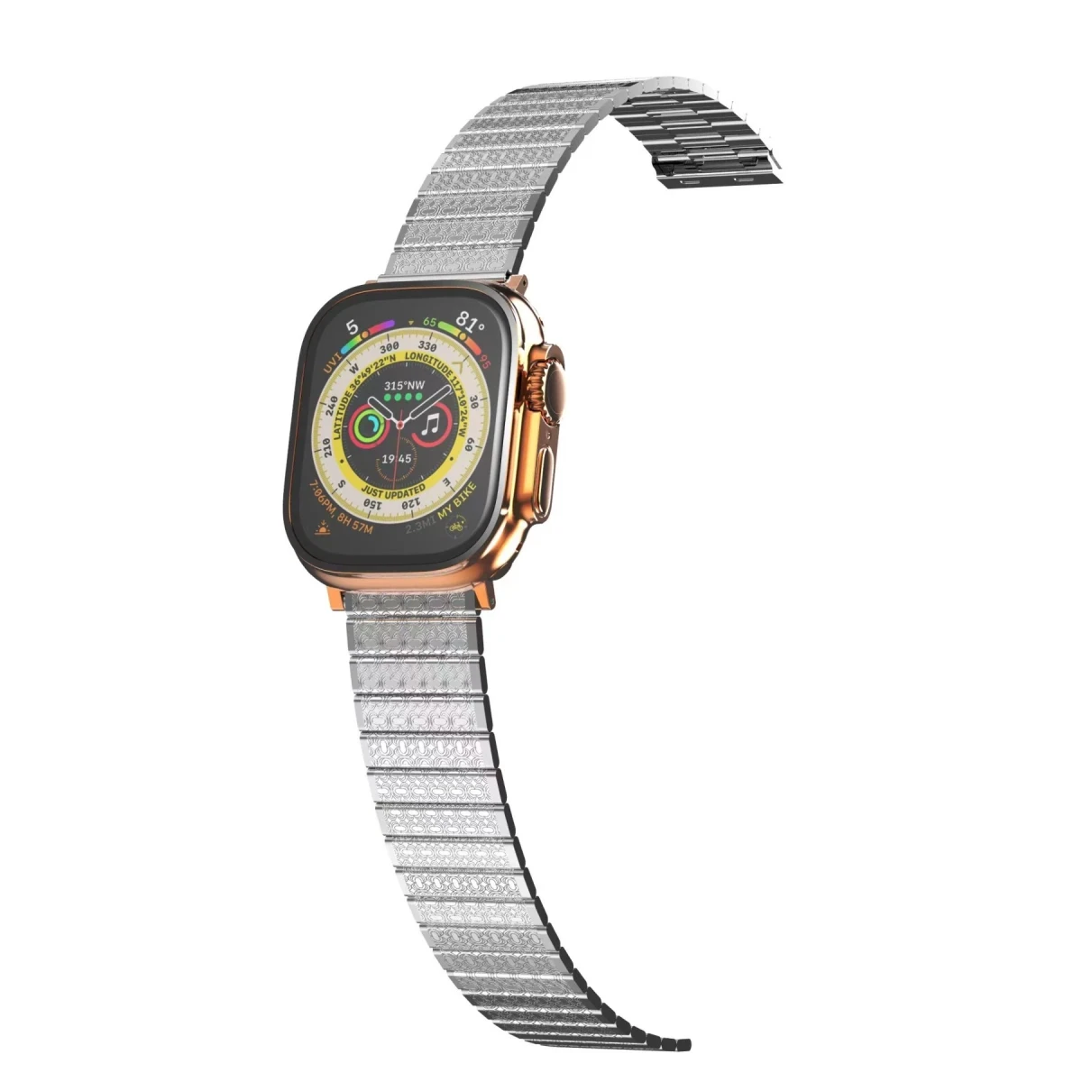Apple Watch 38mm Made Metal Kordon - Gümüş