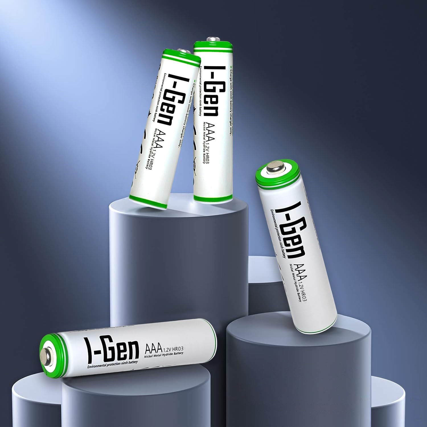 B139 2 Adet AAA 900 mAh Şarj Edilebilir İnce Kalem Pil 1.2V Ni-MH Şarjlı Pil