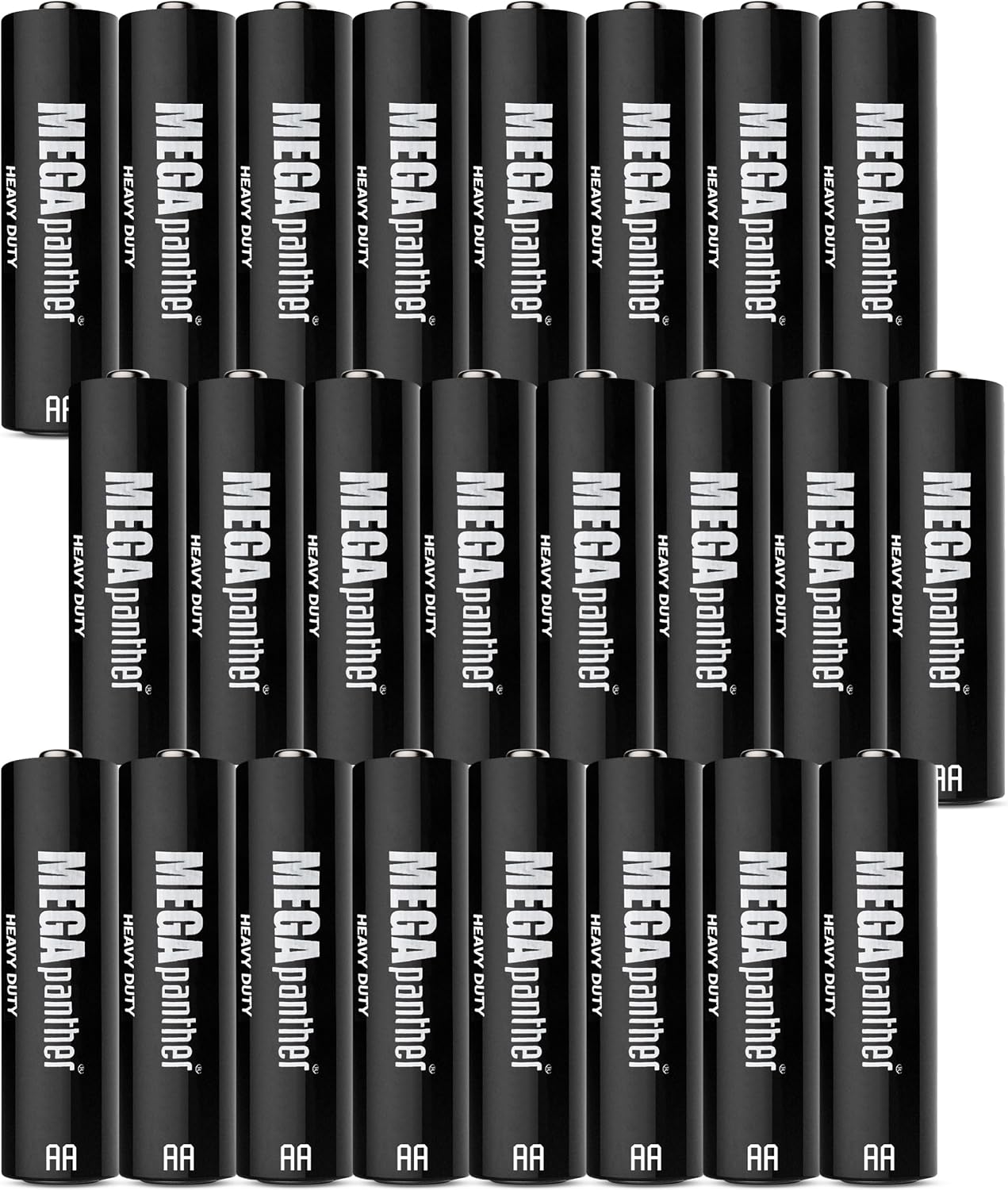 24lü AA R6 Kalın Kalem Pil Saat Pili Zn-C 1.5V