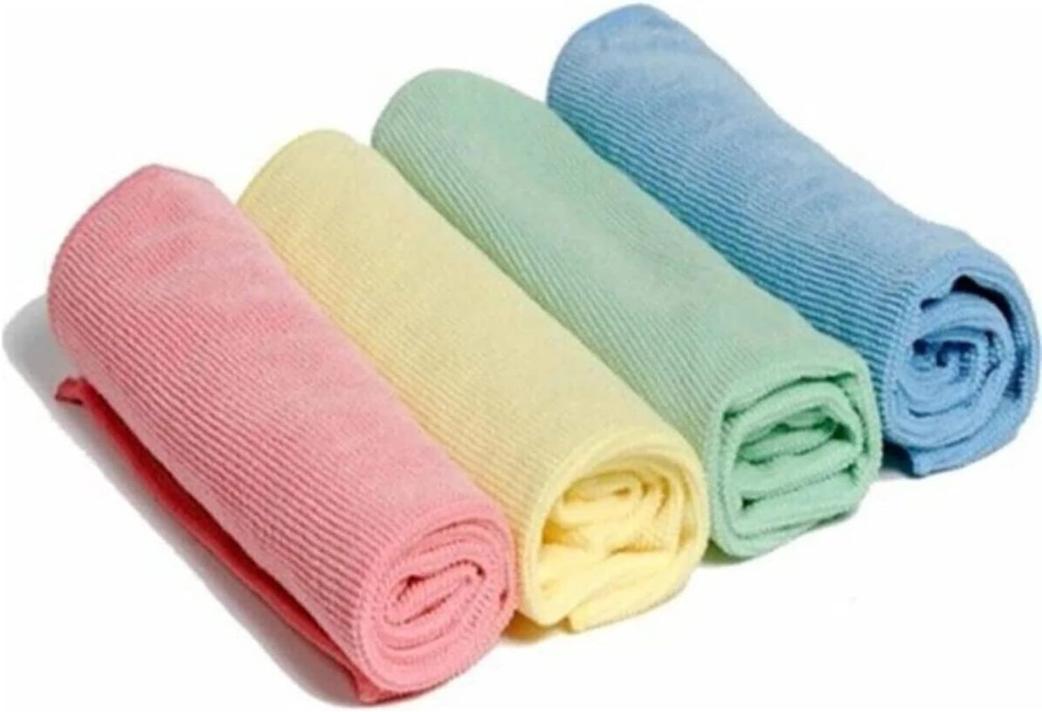 Mikrofiber Temizlik Bezleri, Aşındırmaz, Yeniden Kullanılabilir ve Yıkanabilir - 4'lü Paket Easyso2137