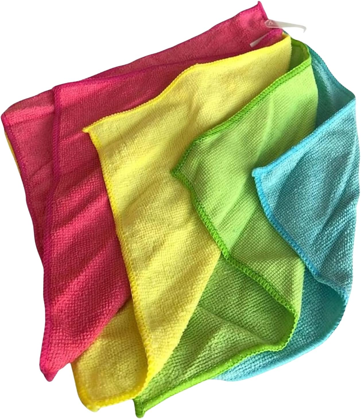 Mikrofiber Temizlik Bezleri, Aşındırmaz, Yeniden Kullanılabilir ve Yıkanabilir 4’lü Yüksek Emici, Tüy Bırakmayan EasyClean Bez, Çizgisiz Mucize Temizlik Bezi, Cam, Araba, Pencere, Ayna Easyso2136