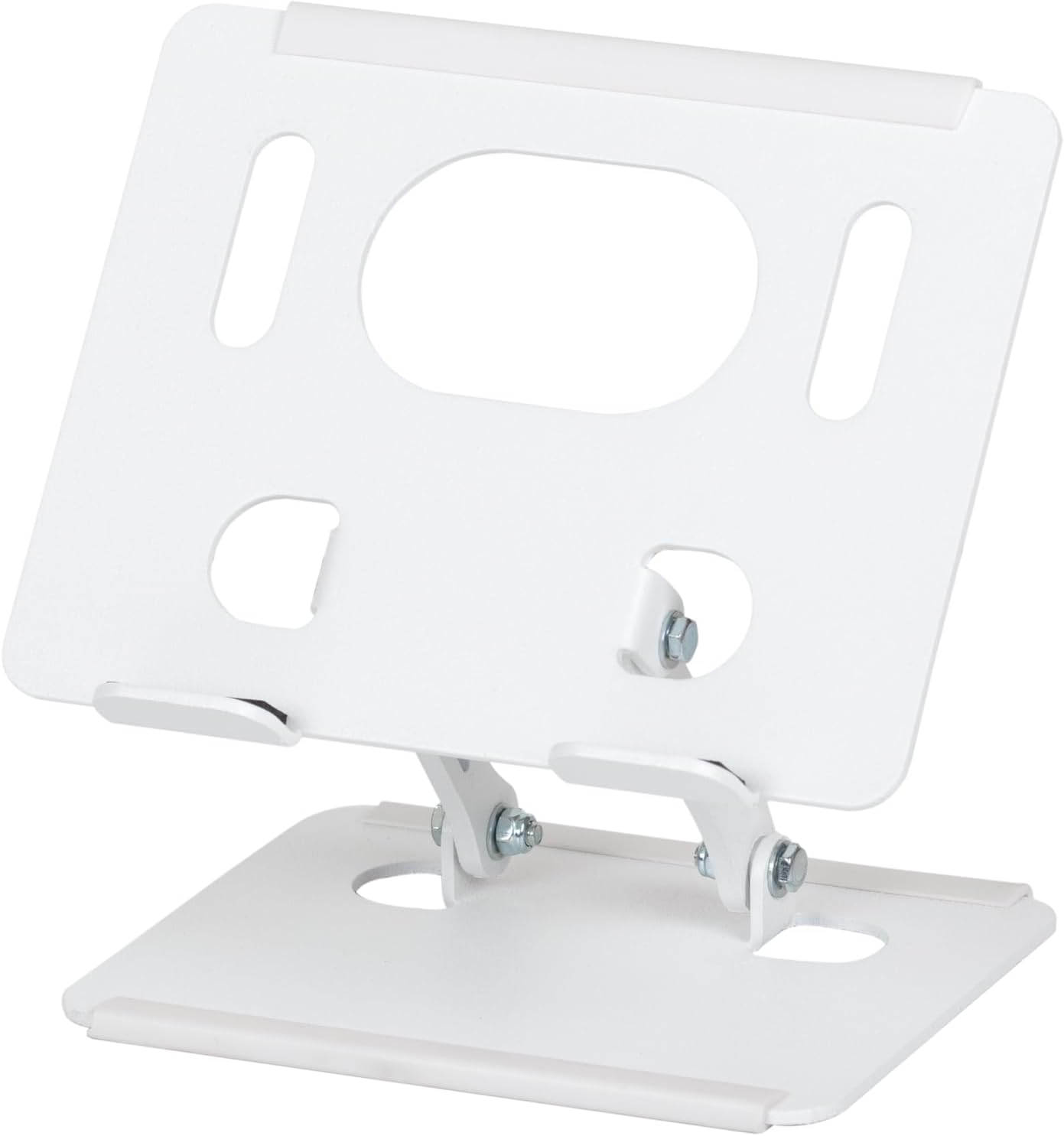 Çelik Tablet Standı Tablet Tutucu Stant Ergonomik Katlanabilir Tablet Standı Çelik Stant (Beyaz)