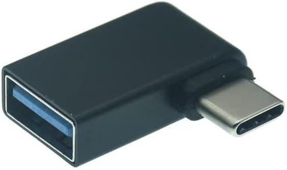 Type C 3.1 To Usb 3.0 Şarj 90 Dirsek Köşe Çevirici Dönüştürücü Adaptör