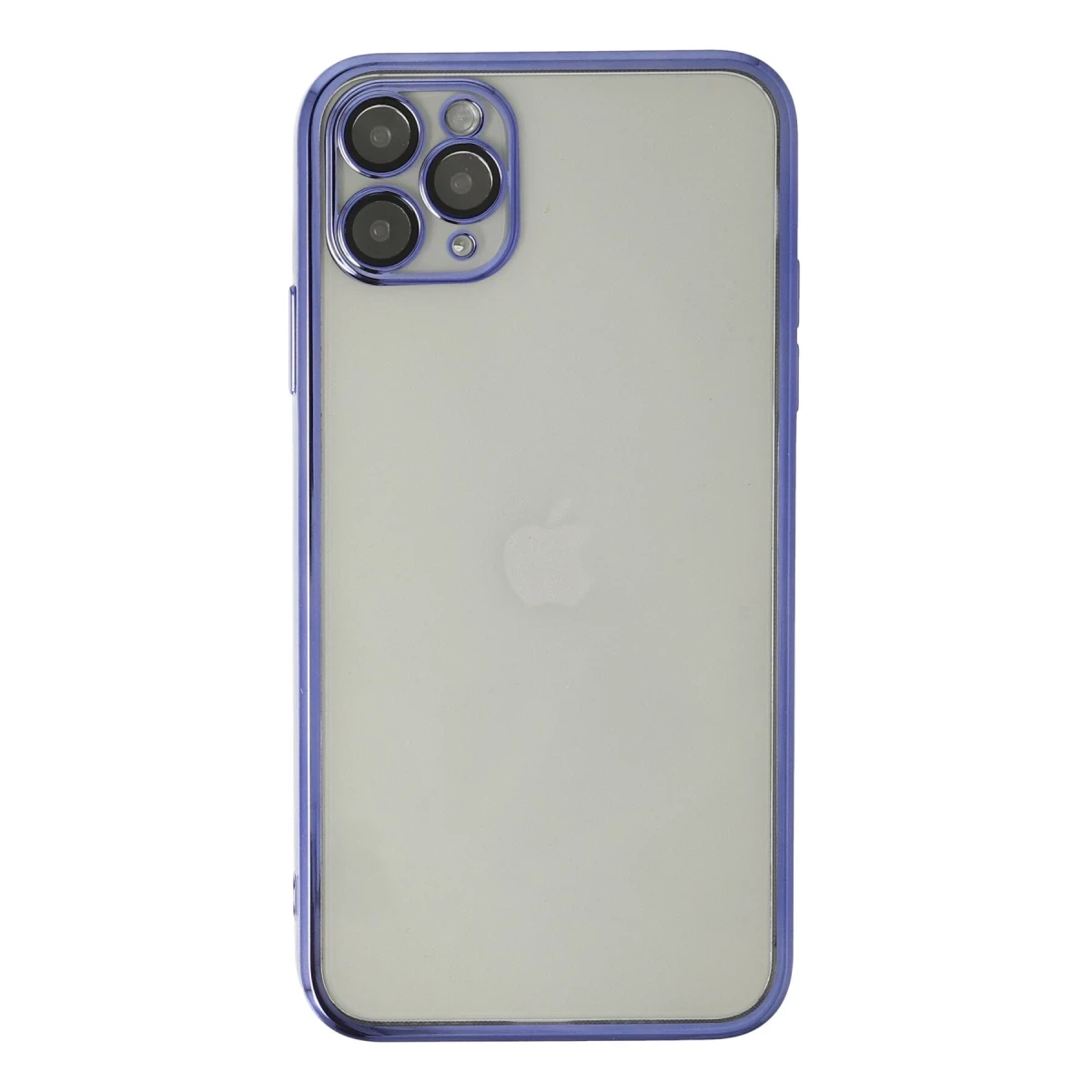 Apple iPhone 11 Pro Max Kılıf Razer Lensli Silikon - Mor